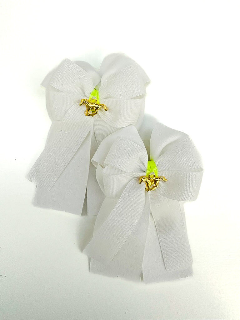 Neon Yellow Sparkle Horse